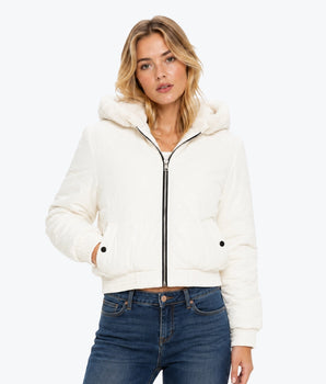 Chaqueta Cushion Crop